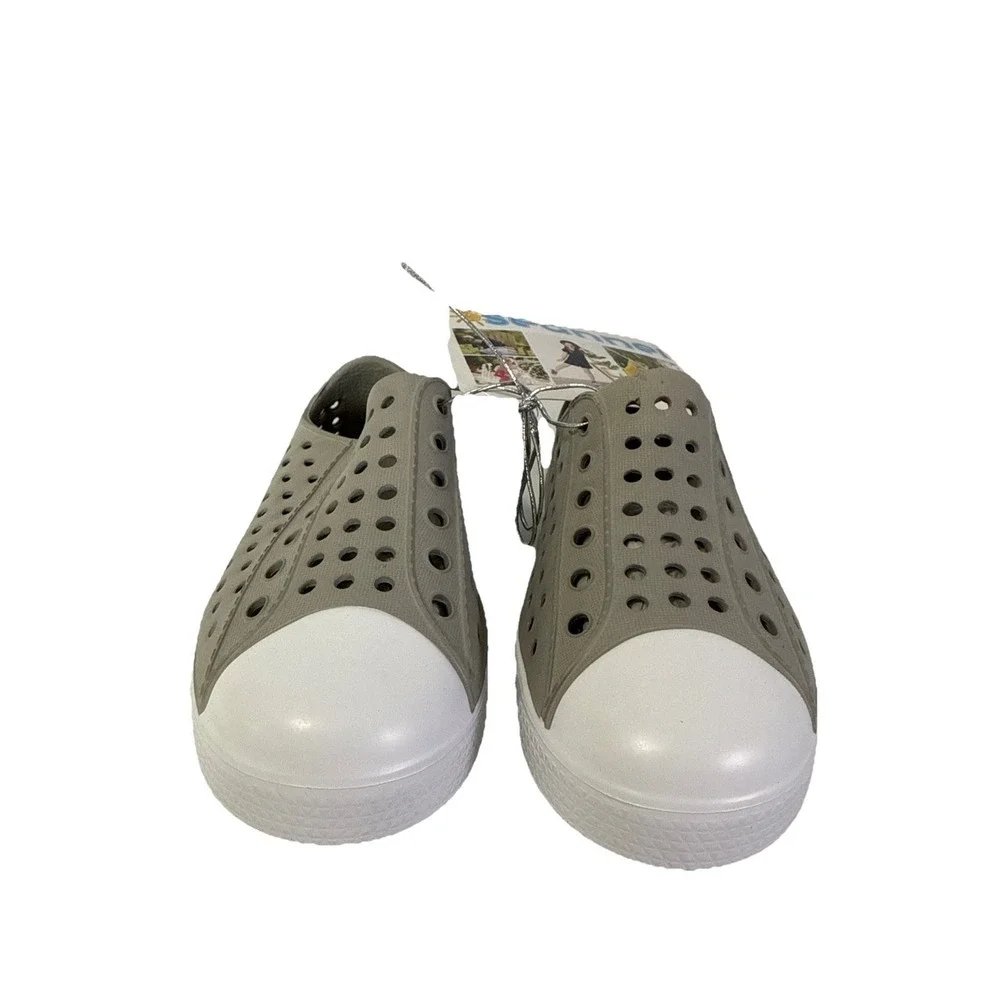 Kids Slip On Lightweight Breathable Waterproof Shoes Gray Size‎ 6